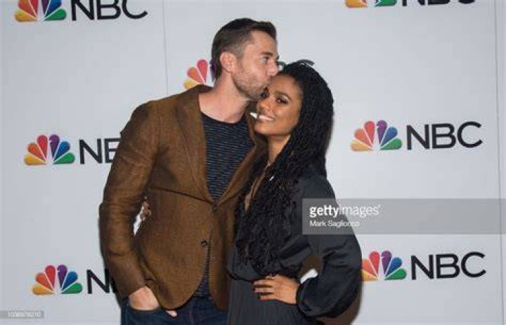 Actors Ryan Eggold and Freema Agyeman attend the party for the casts... New amsterdam, Zoeys