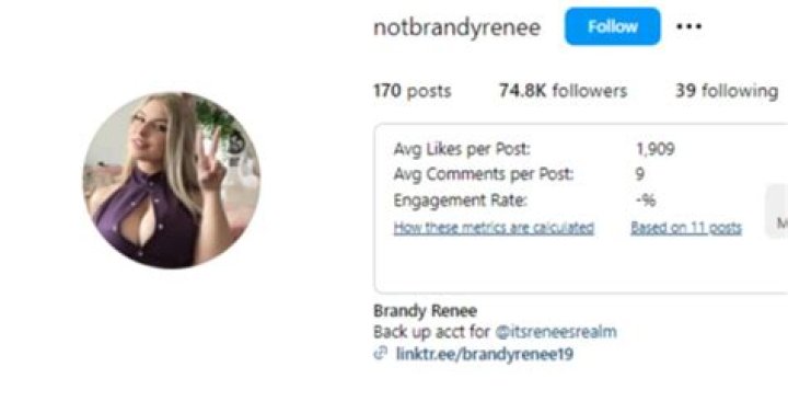 Brandy Renee Age, Net Worth, Boyfriend, Bio, Wiki, 5 Best Photos, Height, Instagram, Family