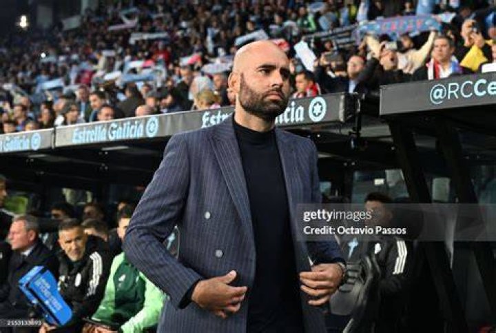 Celta Vigo head coach Eduardo Coudet pictured in May 2021