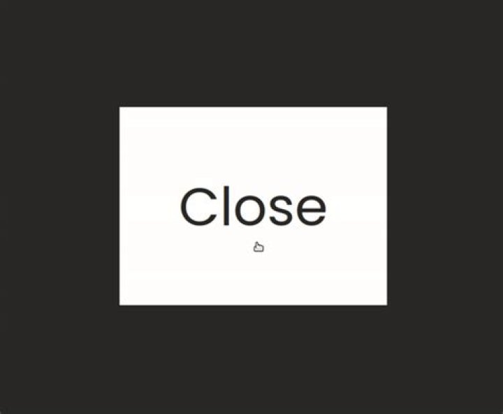close button